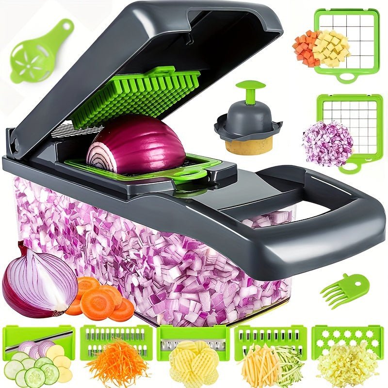 1 Set Kitchen Vegetable Chopper - AdeLShop