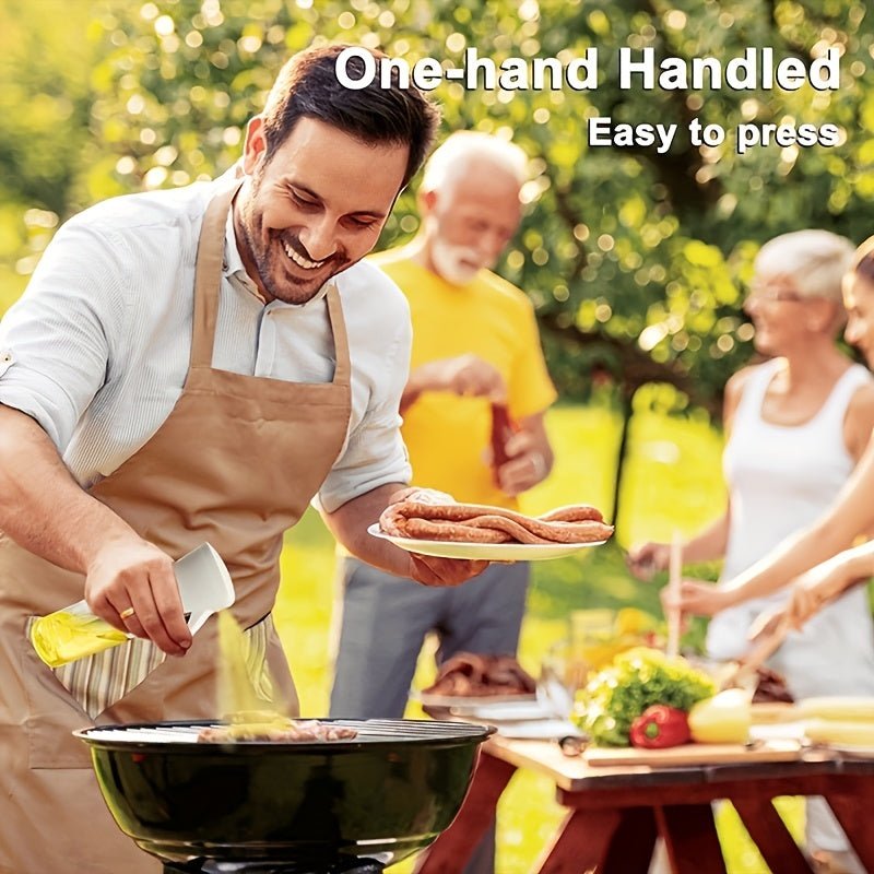 1pc 200ml 500ml Oil Spray Bottle Kitchen Cooking Olive Oil Dispenser - AdeLShop