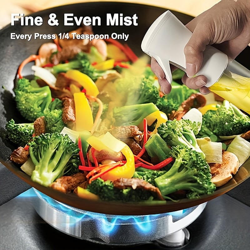 1pc 200ml 500ml Oil Spray Bottle Kitchen Cooking Olive Oil Dispenser - AdeLShop