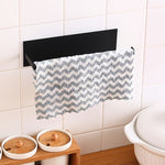 1pc Hanging Paper Towel Holder, Kitchen Cabinet Cupboard Under Shelf Storage - AdeLShop