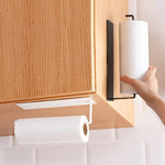 1pc Hanging Paper Towel Holder, Kitchen Cabinet Cupboard Under Shelf Storage - AdeLShop