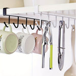 1pc Kitchen Shelf Storage Clothes Hanging Organizer - AdeLShop