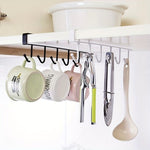 1pc Kitchen Shelf Storage Clothes Hanging Organizer - AdeLShop
