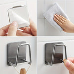 1pc Stainless Steel Sponge Holder for Kitchen Sink - AdeLShop