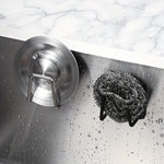1pc Stainless Steel Sponge Holder for Kitchen Sink - AdeLShop