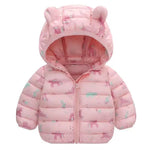  - 30℃ Winter Lamb Wool Jackets Baby Girls Plus Velvet Thick Coats Children - AdeLShop