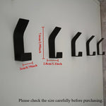 5pcs Set No - Drill Wall Hooks - AdeLShop