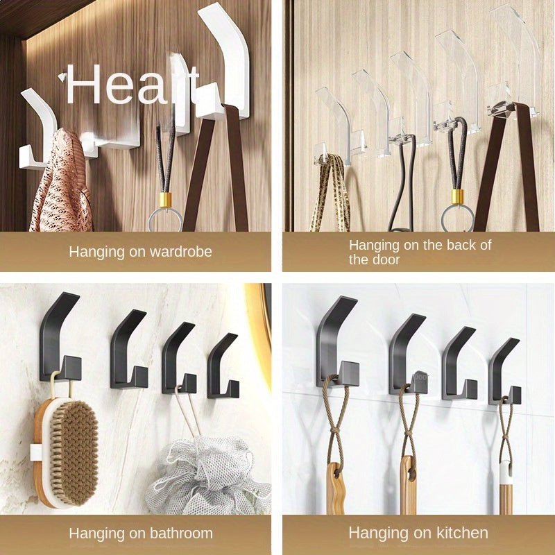 5pcs Set No - Drill Wall Hooks - AdeLShop