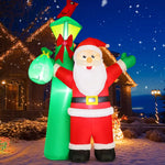 Christmas Inflatable Santa Claus LED 8.2 FT