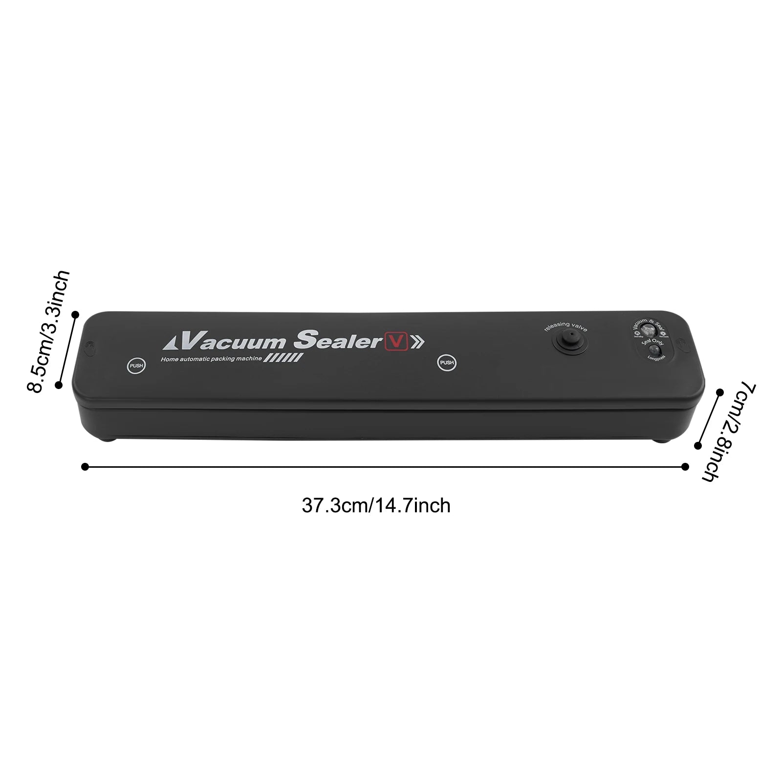 Vacuum Sealer 2 in 1 Vacuum Sealing Machine with 2 Modes,