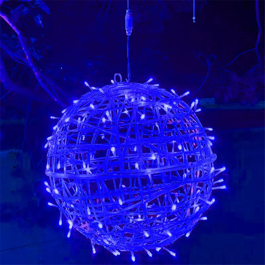 Christmas LED Rattan ball