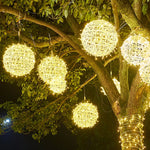 Christmas LED Rattan ball