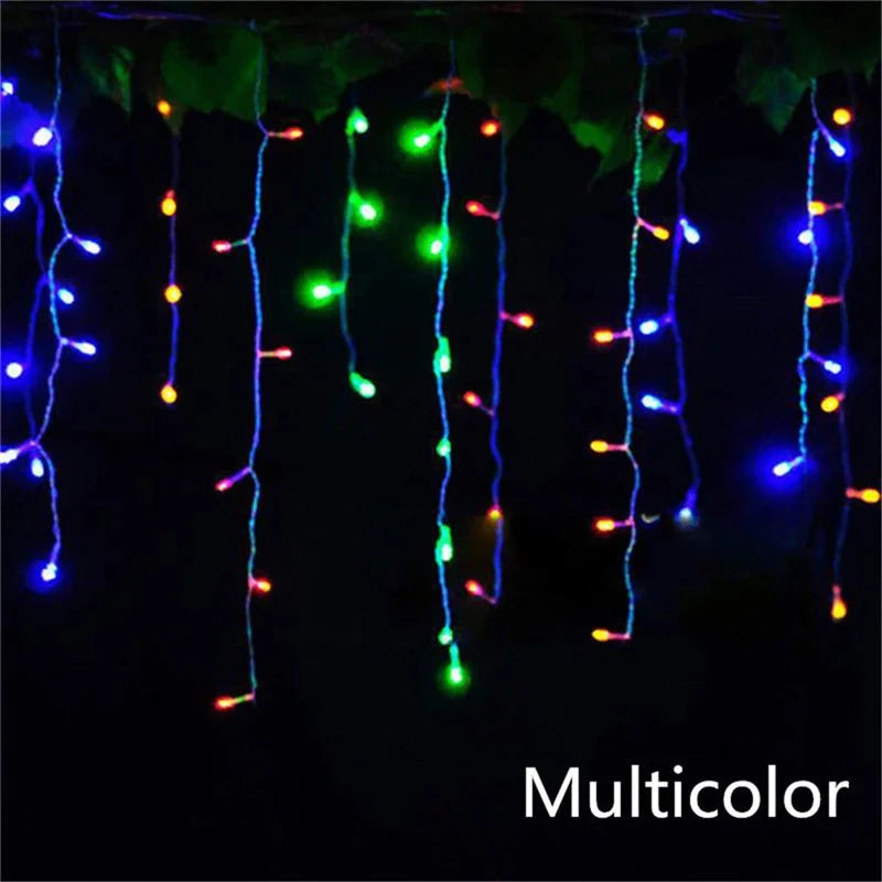 Christmas Icicle Lights,96 LED