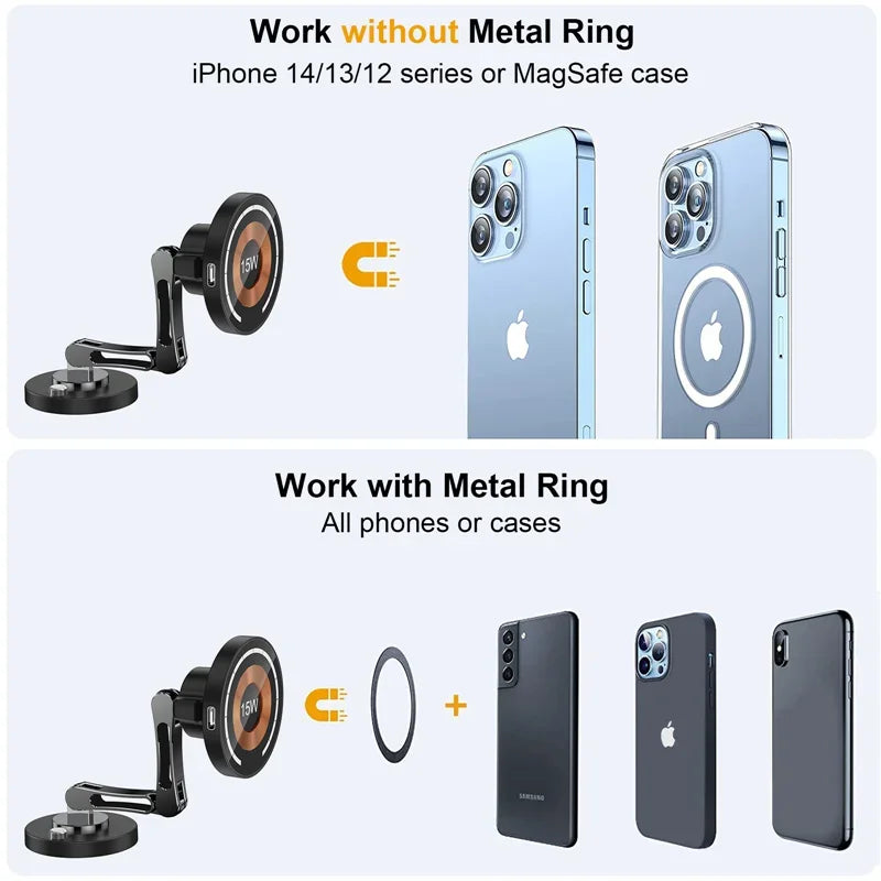Magnetic Car Wireless Charger Stand Magnet