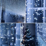 Christmas Icicle Lights,96 LED