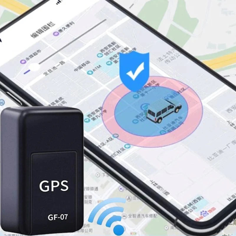 GF07 Magnetic Mini GPS Tracker Real-Time Vehicle Locator Car Pet Tracking Device