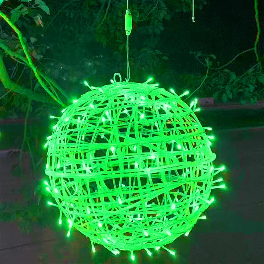 Christmas LED Rattan ball