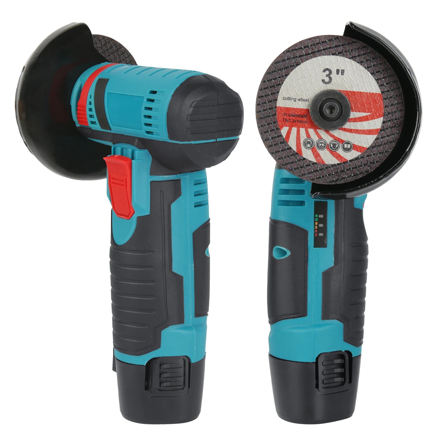 Mini Angle Grinder With 2 Battery Cutting Grinder