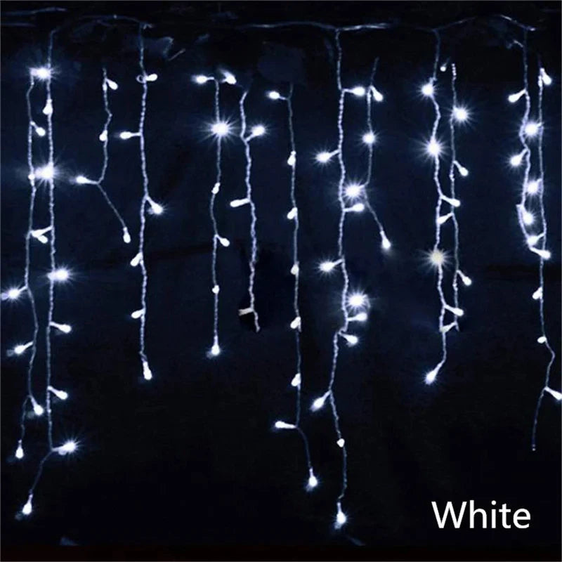 Christmas Icicle Lights,96 LED