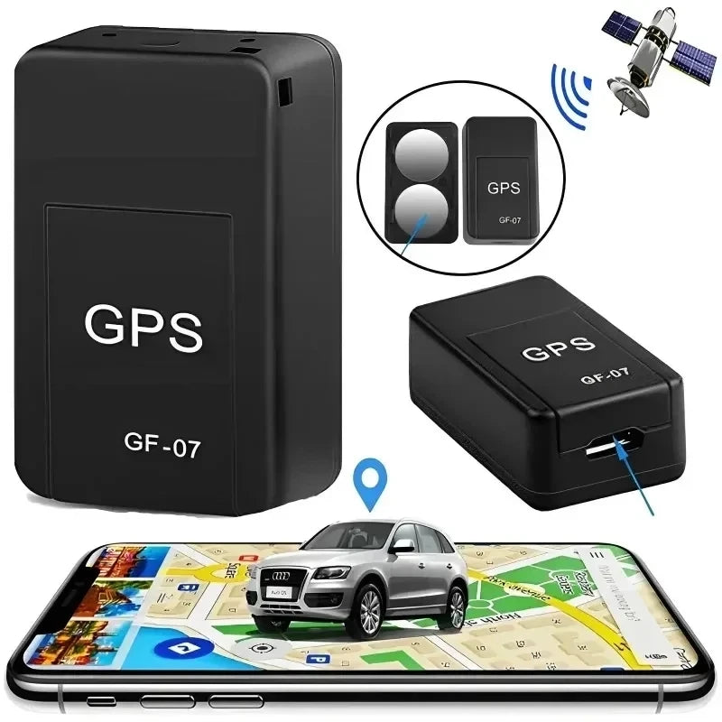 GF07 Magnetic Mini GPS Tracker Real-Time Vehicle Locator Car Pet Tracking Device