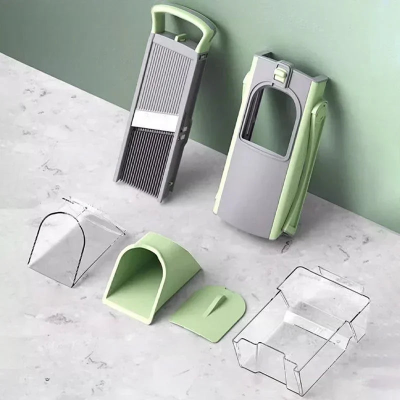Adjustable Slicer Stainless Steel Vegetable Slicer Shred Safe