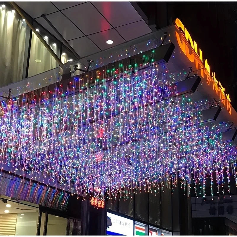 Christmas Icicle Lights,96 LED