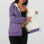 A Winter Women's Jacket, Fleece - Lined and Thickened for Warmth - AdeLShop