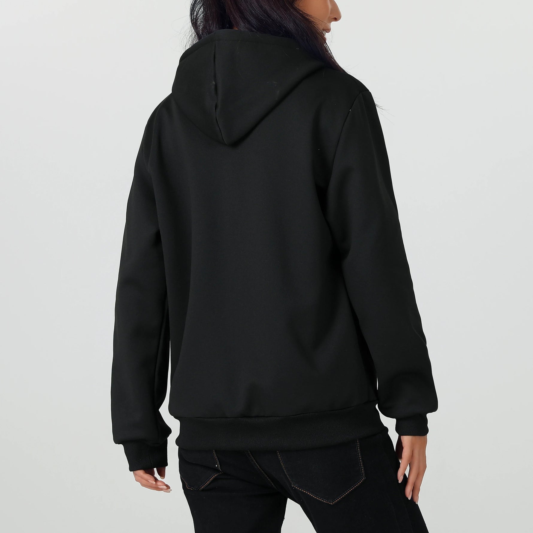 A Winter Women's Jacket, Fleece - Lined and Thickened for Warmth - AdeLShop