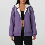 A Winter Women's Jacket, Fleece - Lined and Thickened for Warmth - AdeLShop