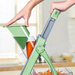 Adjustable Slicer Stainless Steel Vegetable Slicer Shred Safe - AdeLShop