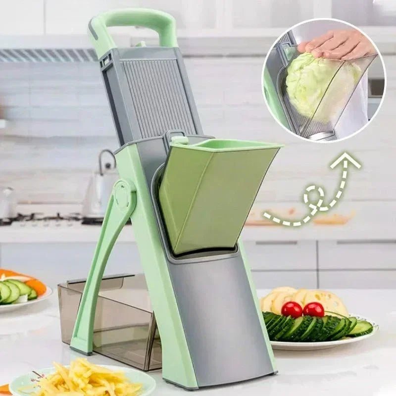 Adjustable Slicer Stainless Steel Vegetable Slicer Shred Safe - AdeLShop