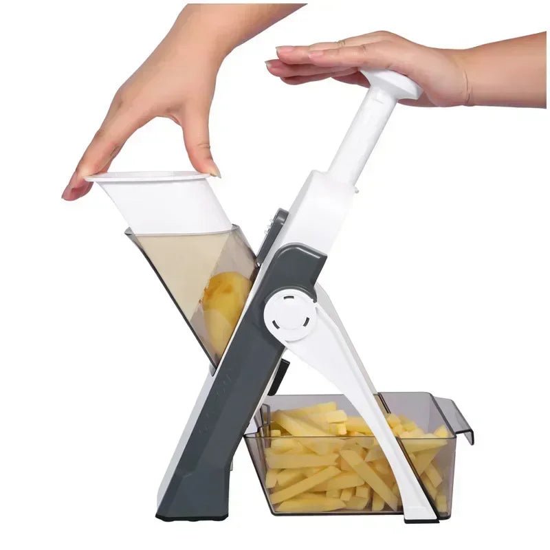 Adjustable Slicer Stainless Steel Vegetable Slicer Shred Safe - AdeLShop