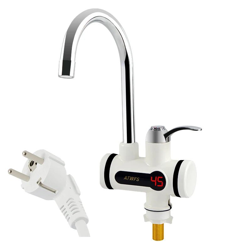 ATWFS Electric Kitchen Water Heater Tap Instant Hot Water Faucet Heater - AdeLShop