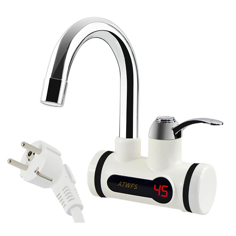 ATWFS Electric Kitchen Water Heater Tap Instant Hot Water Faucet Heater - AdeLShop