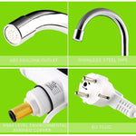 ATWFS Electric Kitchen Water Heater Tap Instant Hot Water Faucet Heater - AdeLShop