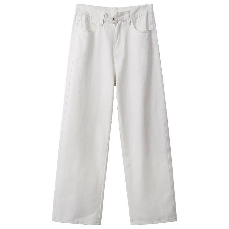 Autumn Spring Jeans Women Denim Pants Vintage Straight Trousers Fashion Female - AdeLShop