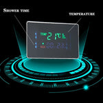 Bathroom LED Light Rain Waterfall Shower Panel Faucet Body Massage - AdeLShop