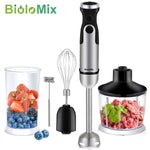 BioloMix 1200W 5 - in - 1 Immersion Hand Stick Blender Mixer Vegetable Meat Grinder - AdeLShop