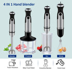 BioloMix 1200W 5 - in - 1 Immersion Hand Stick Blender Mixer Vegetable Meat Grinder - AdeLShop