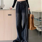 Black Pants for Women Cool Fitted Unique - AdeLShop