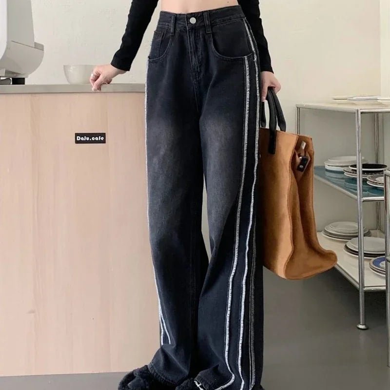 Black Pants for Women Cool Fitted Unique - AdeLShop