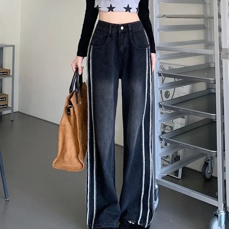 Black Pants for Women Cool Fitted Unique - AdeLShop