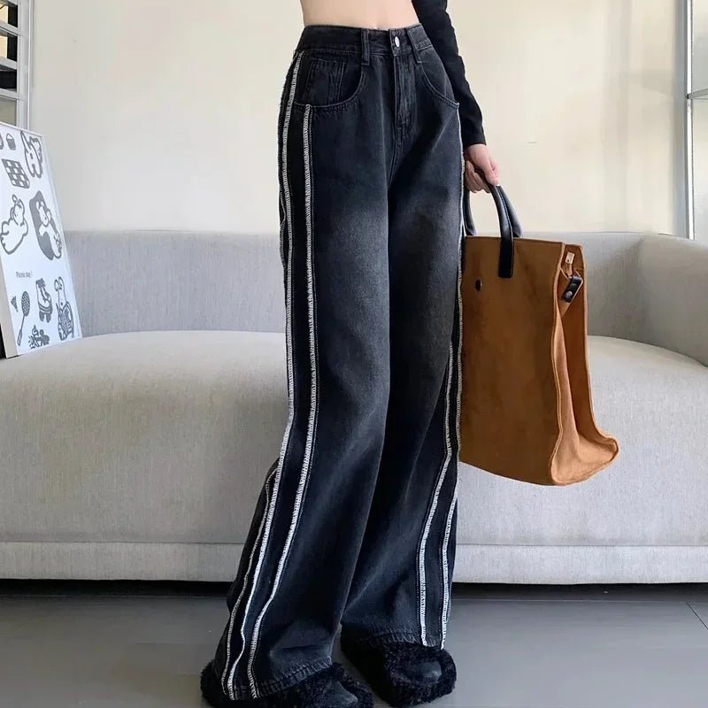 Black Pants for Women Cool Fitted Unique - AdeLShop