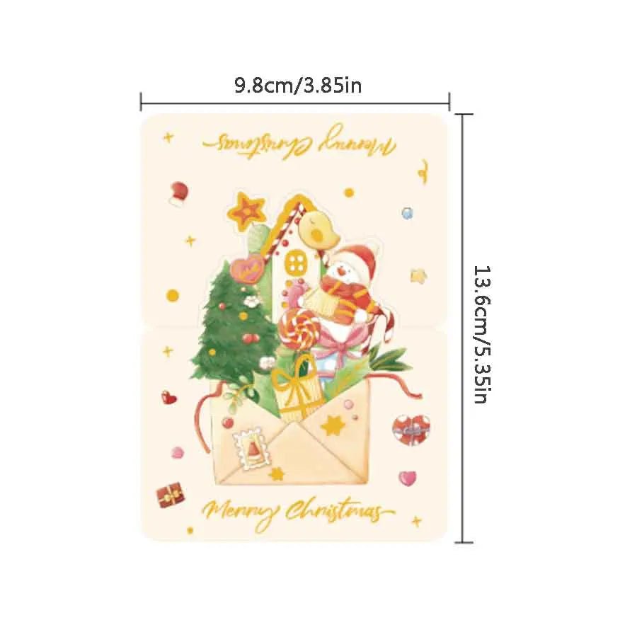 Christmas Card, Set of 30 Holiday Greeting Cards for Business Gifts - AdeLShop