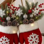 Christmas crutches, candies, lollipops, elderly people's gloves, hats - AdeLShop
