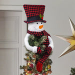 Christmas Cute Snowman Figurines Christmas - AdeLShop
