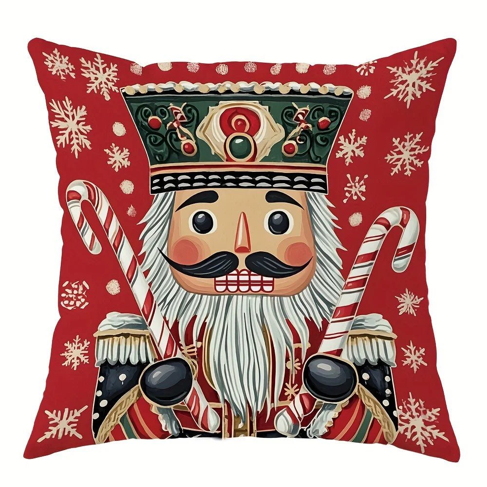 Christmas Magic: Festive Nutcracker, Gingerbread, and Ornament - Printed - AdeLShop