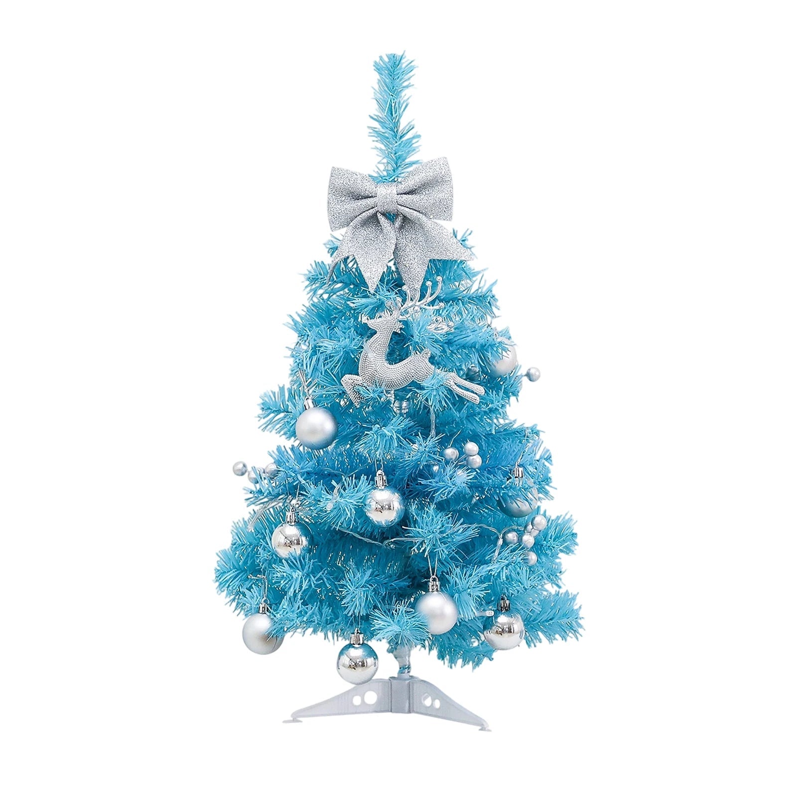Christmas Tree With lights Blue Christmas Tree - AdeLShop