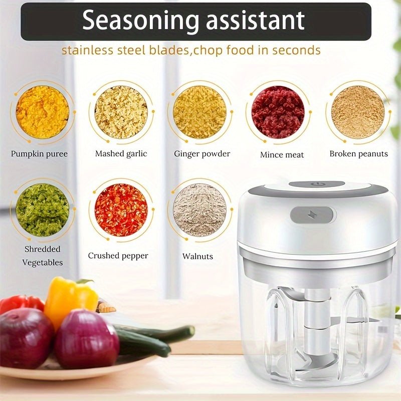 Cooking Machine Kitchen Garlic Mixer250ml Capacity - AdeLShop