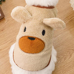 Cute Dog Clothes Winter Vest For Small Dogs Cats Warm Pets Sweater - AdeLShop